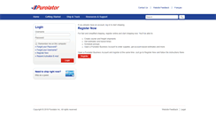 Desktop Screenshot of eshiponline.purolator.com